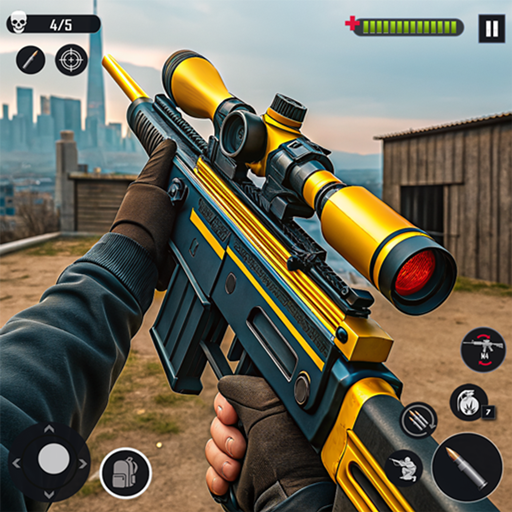 Realistische Scharfschützen-Spiele – Armee Kommando Ego-Shooter-Action in 3D