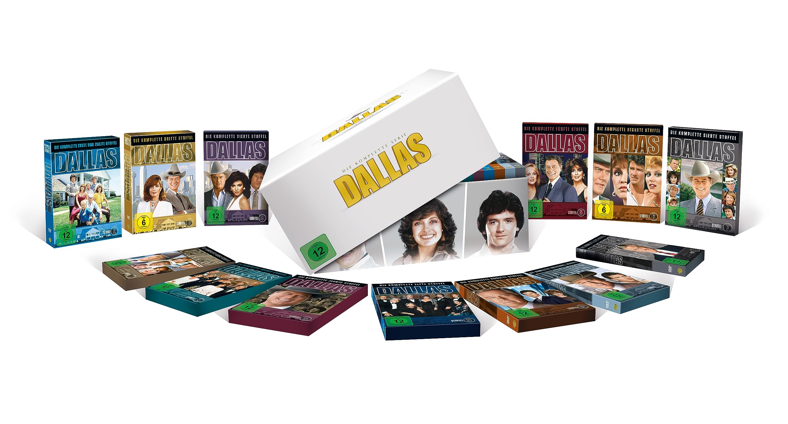 Dallas: Komplettbox: Staffel 1-14
