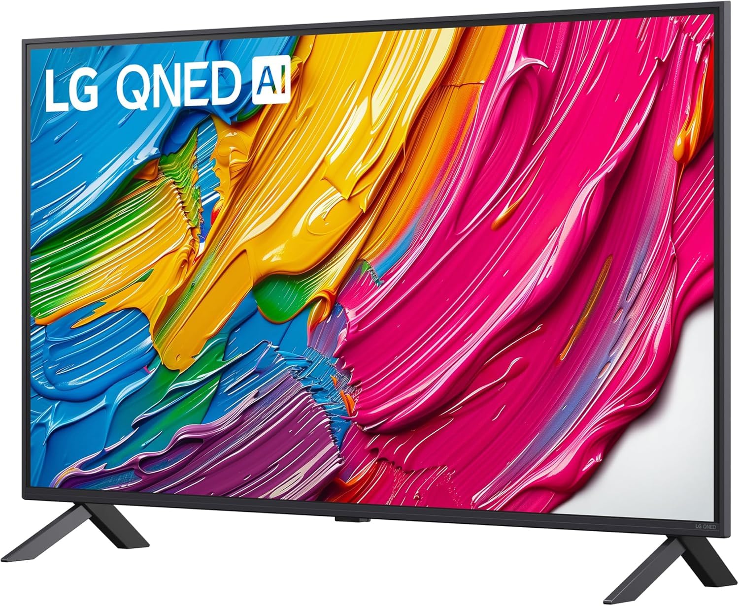 LG QNED AI QNED80 TV 43 pollici Smart TV 4K Processore α7 Gen8 Dynamic QNED Color Design Super Slim webOS AI Gaming VRR 4K@60Hz 43QNED80A6A