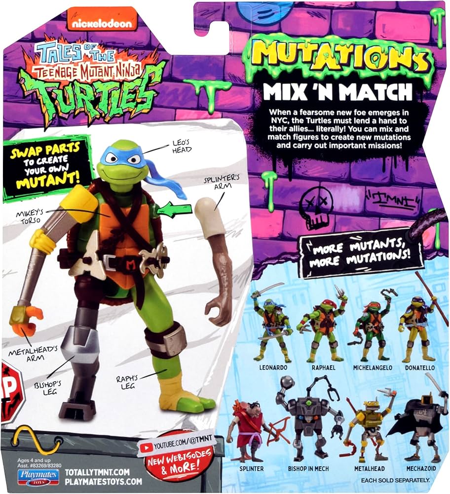 Buy Tales of Teenage Mutant Ninja Turtles: Mutations Mix & Match