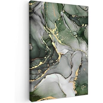MuchoWow  Picture on Canvas Large XXL Bedroom Pictures Wall Golden