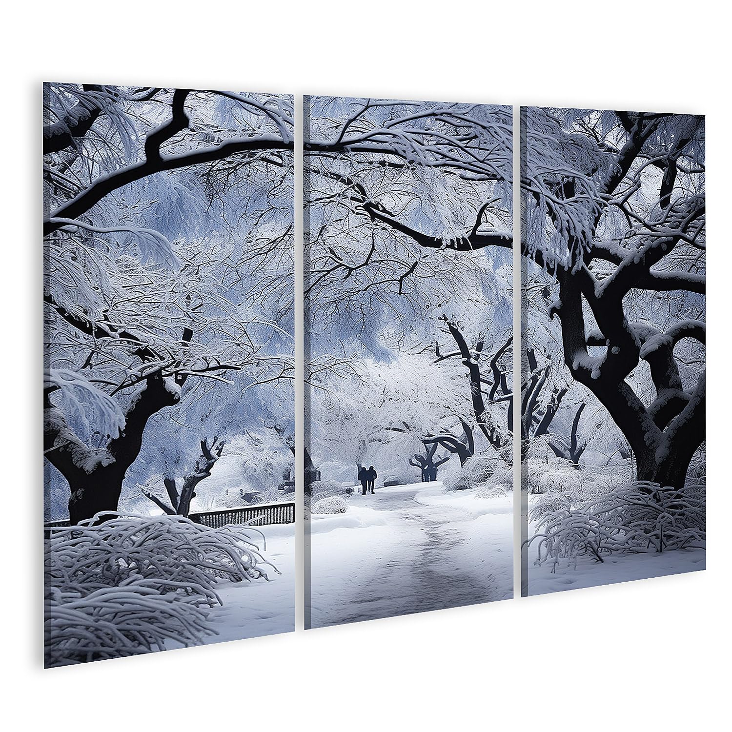 islandburner Prime, immagine su tela, pesante, gigante, neve, strada, bella foresta congelata, immagini da parete, poster
