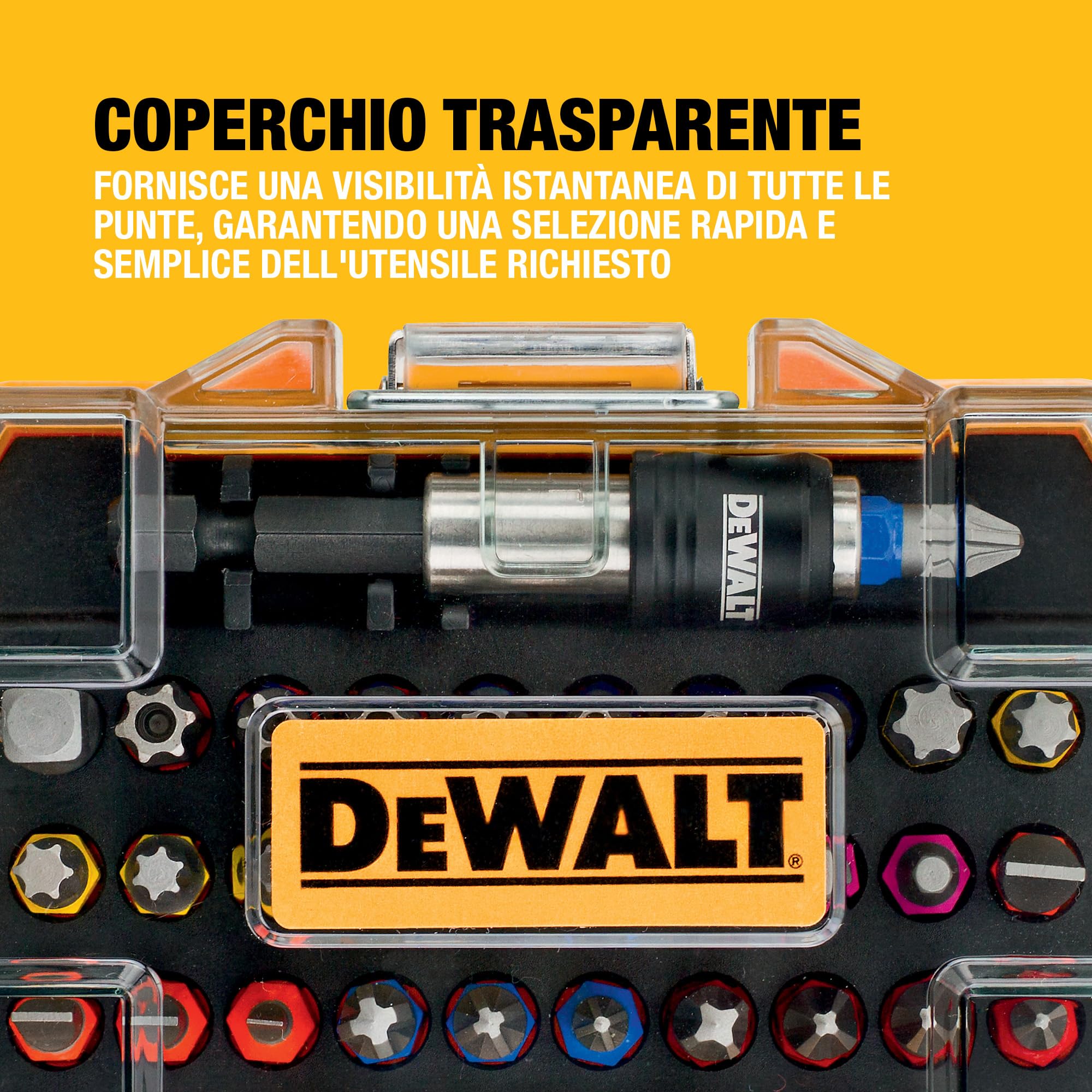 DEWALT DT7969-QZ Set di avvitamento 32 pezzi 25 mm custodia rigida