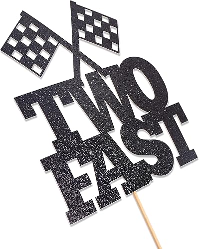 Miniatura 9 de Mcqueen - Suministros de fiesta de cumpleaños para 2 cumpleaños, decoración de pastel de cumpleaños Mcqueen para accesorios de cabina de fotos y