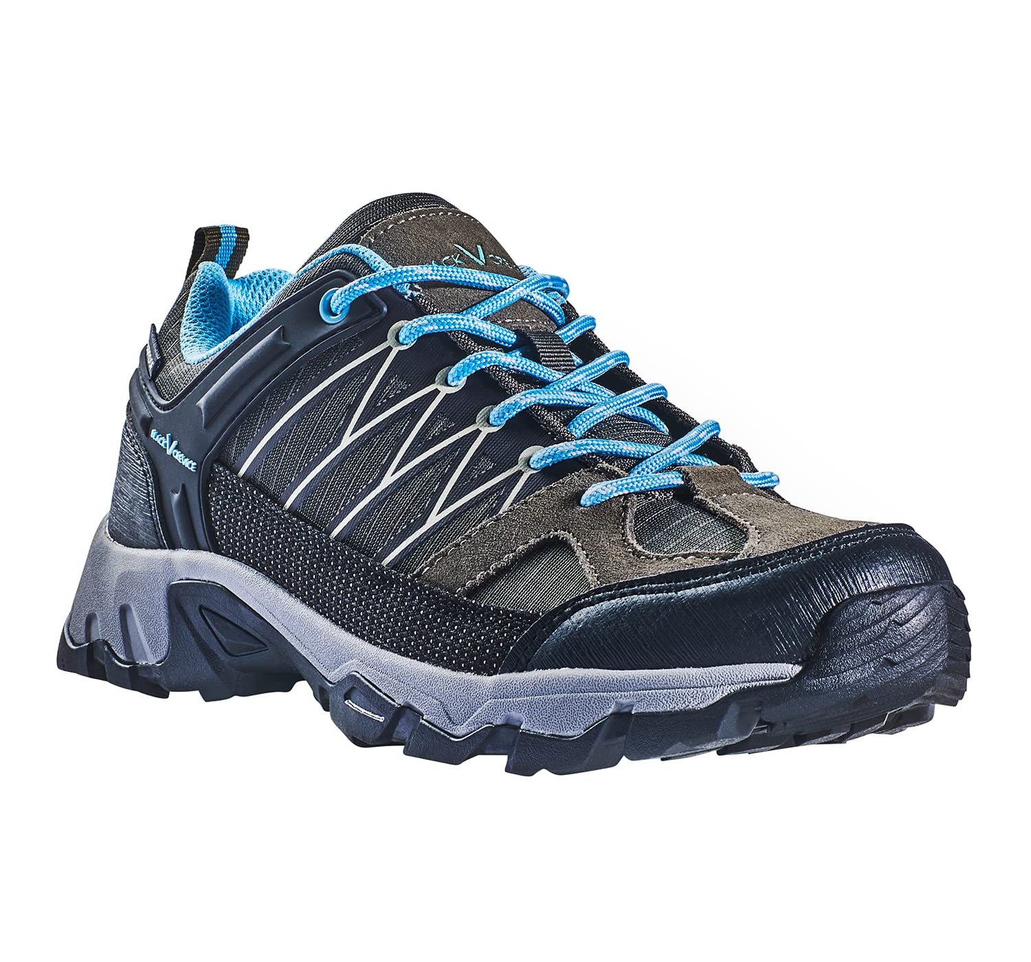 Black Crevice Women's Trekking Shoe Mountain, Grey/Blue, 9 UK