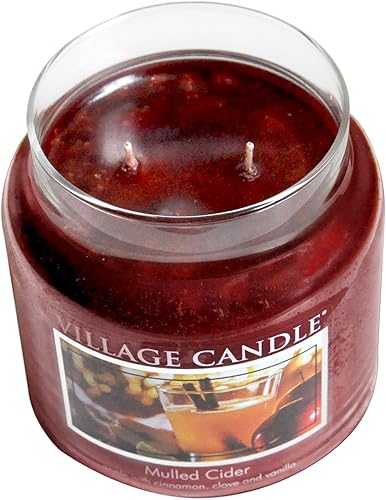 Miniatura 5 de Village Candle vela aromática de calabaza, 26 onzas, en frasco de vidrio, grande