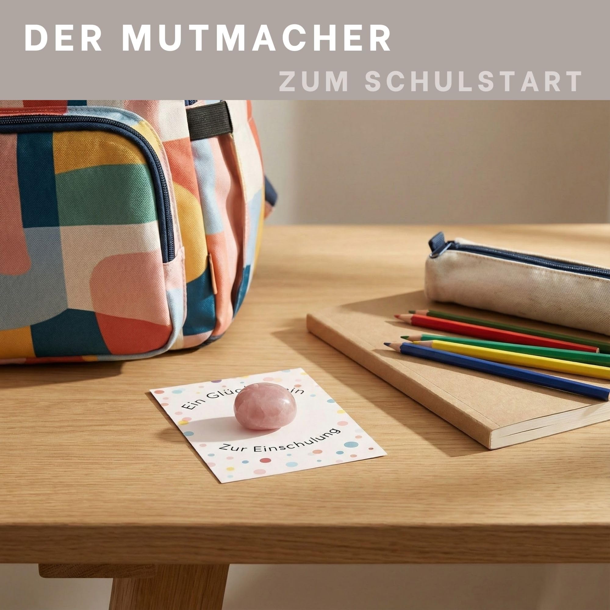 Milaboo® Mutstein - Torba szkolna uniwersalna z tkaniny
