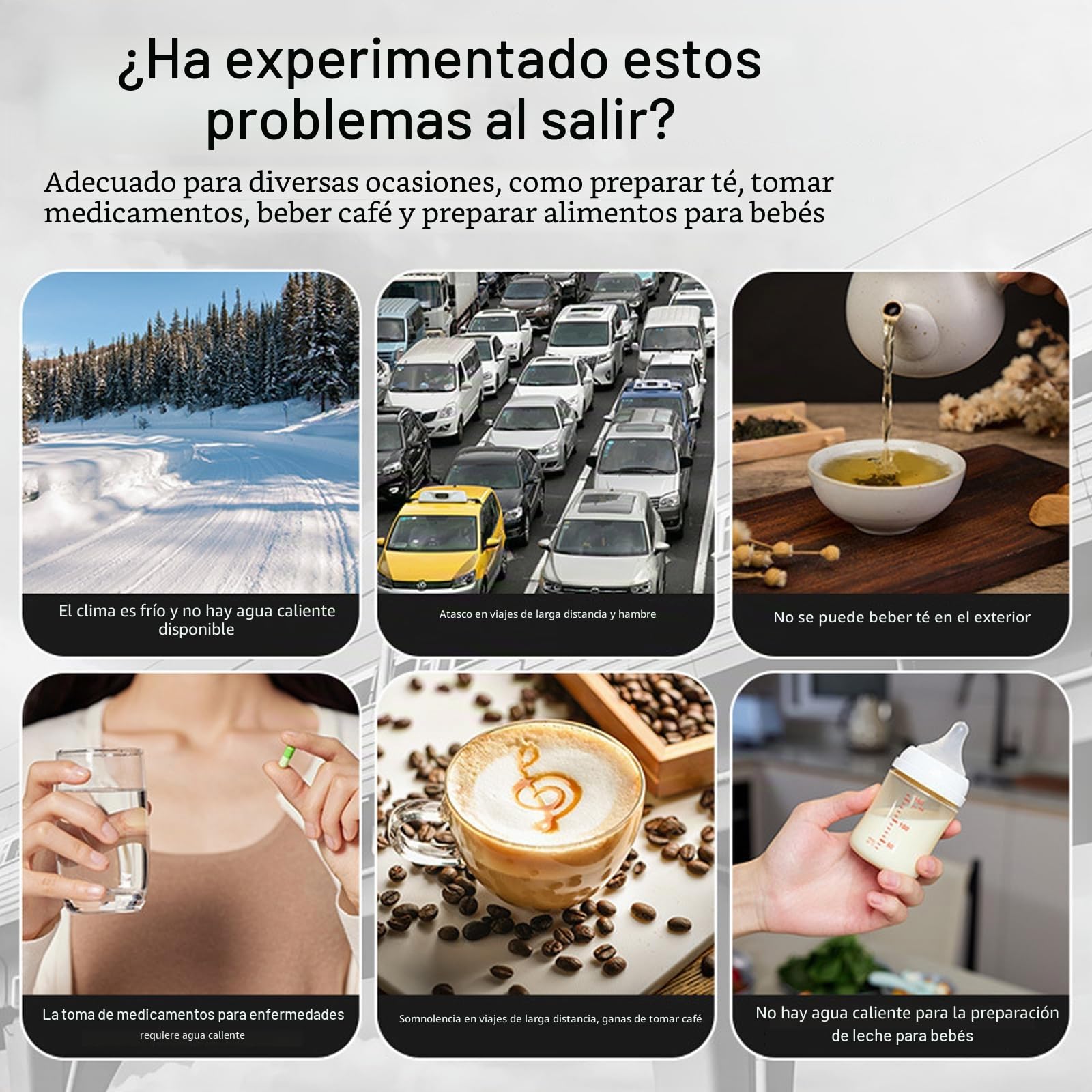 Hervidor eléctrico de acero inoxidable de 12 V-24 V 1,2 L con enchufe para encendedor de cigarrillos de 24 V, calentador de agua portátil para café, té, viajes, camping, camión