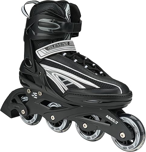 Panther XT - Patines en línea para hombre con correa ajustable, ruedas de 3.228 in y bota suave para patinaje, Roller Derby, hockey callejero