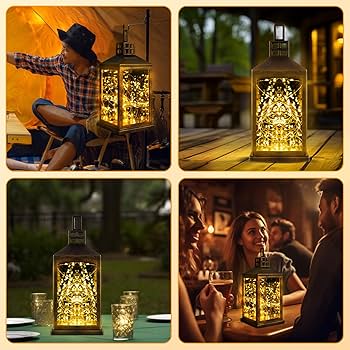 Amazon.com: Solar Lantern Outdoor, Garden Hanging Lantern