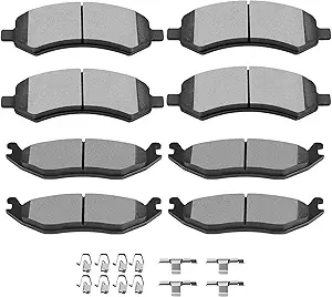 SCITOO Front Ceramic Brake Pad Set (vehicle-specific fit)