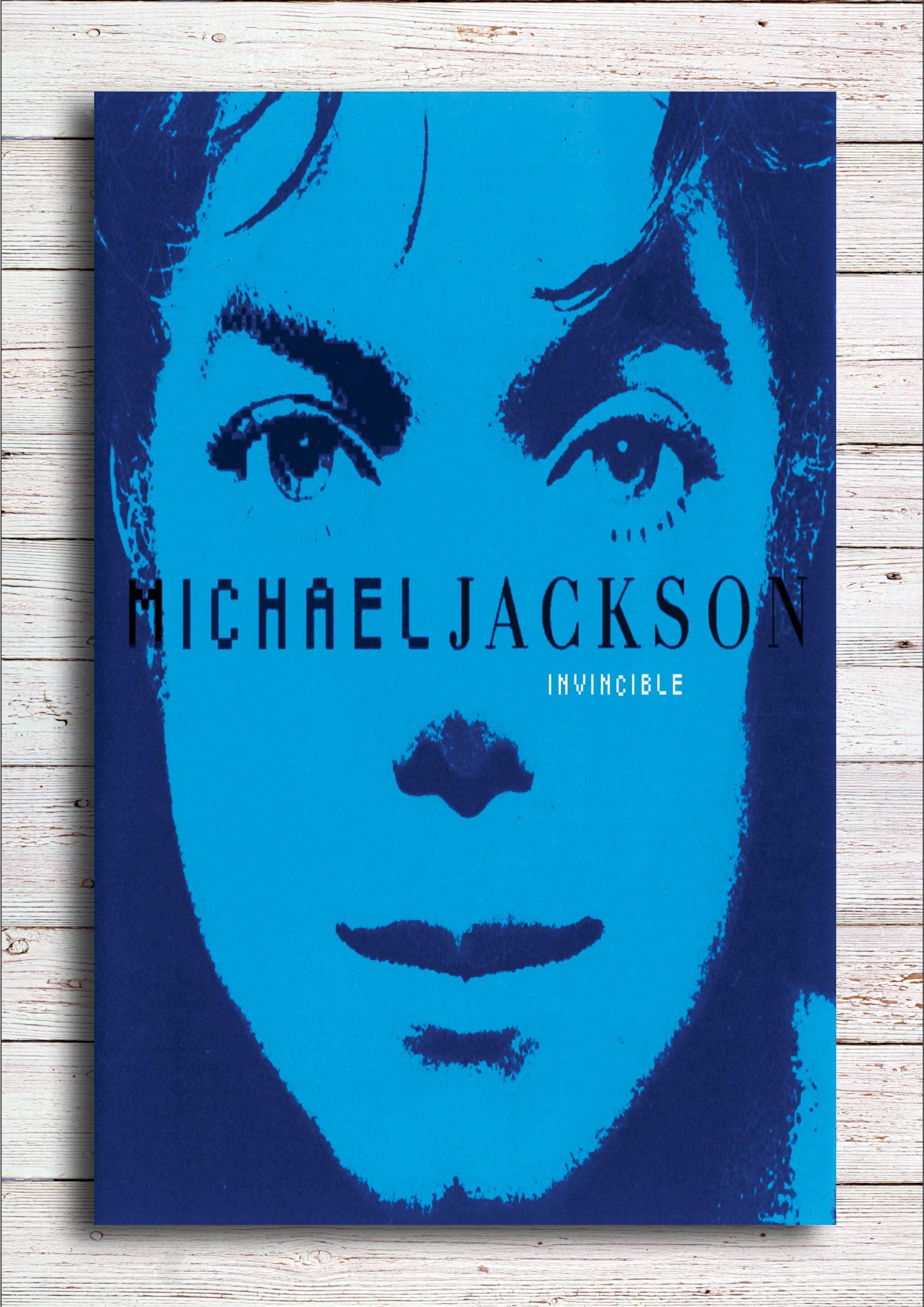 マイケル・ジャクソン インヴィンシブル ポスター PIXELARTZ Wall Poster - Michael Jackson - Invincible - HD Quality