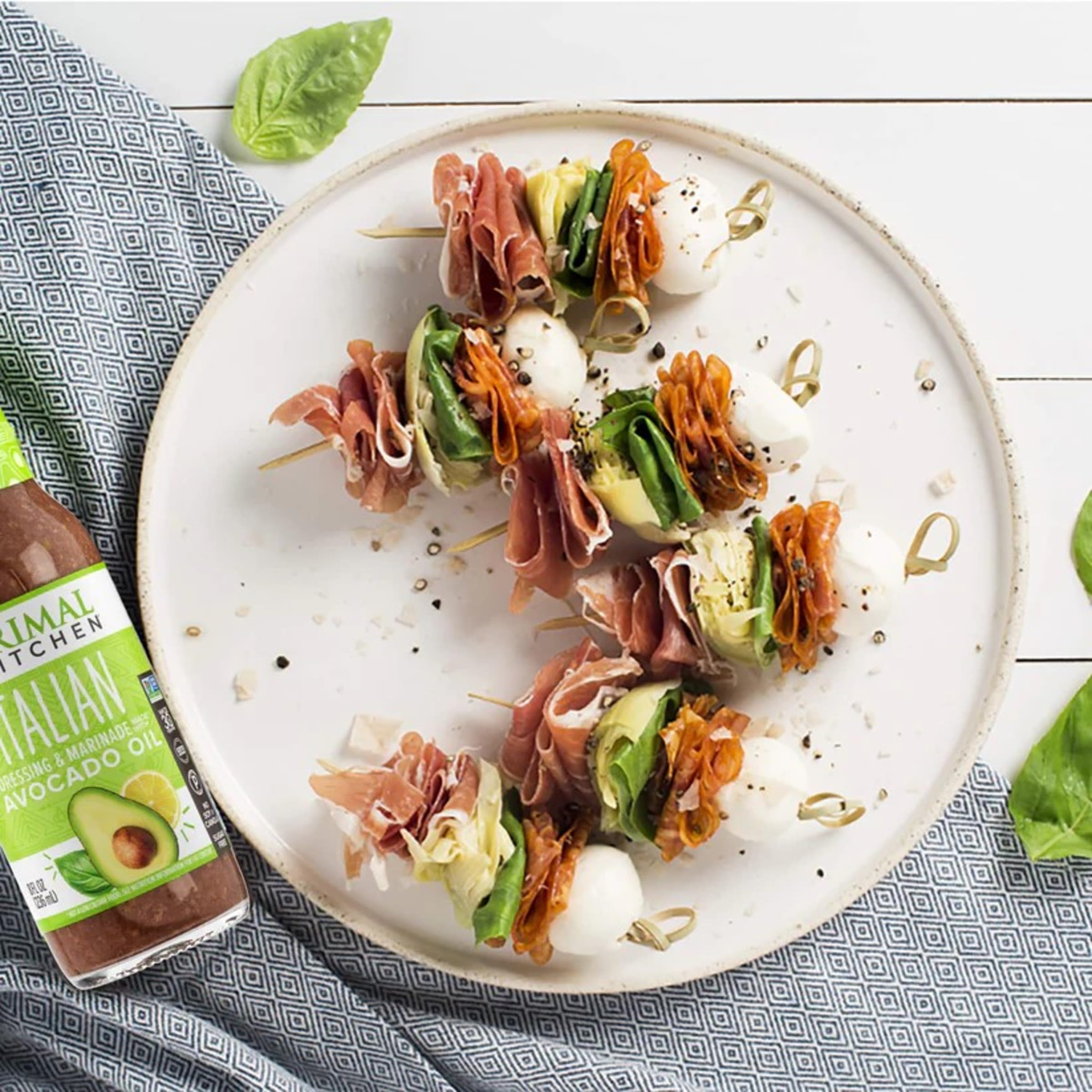 Primal Kitchen Vinagreta y Marinada de Aceite de Aguacate Sin Gluten Italiana 8 fl oz