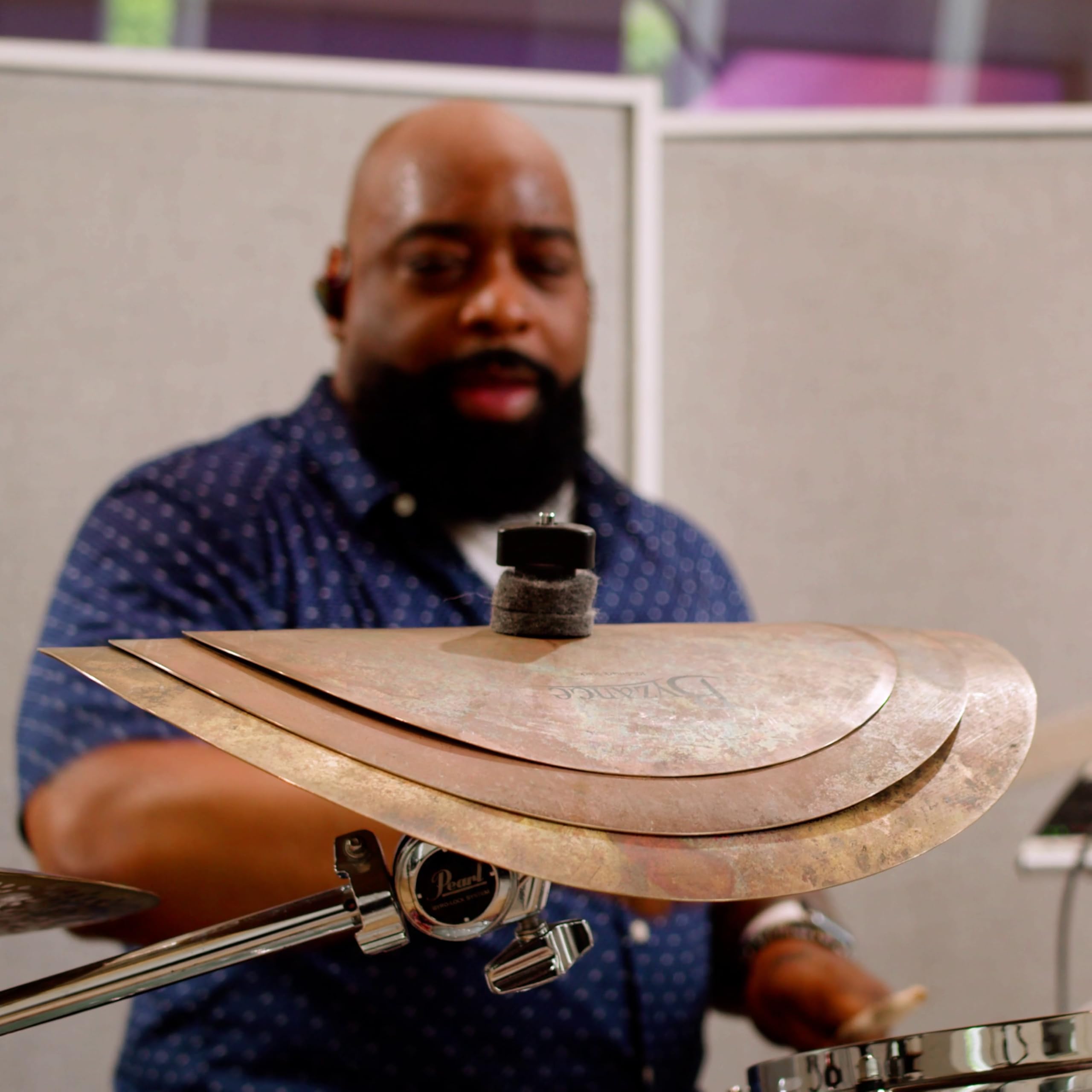 Byzance Vintage 3-Piece Smack Stack Cymbal Pack 10", 12", 14" — MADE IN TURKEY — B20 Bronze, 2-YEAR WARRANTY