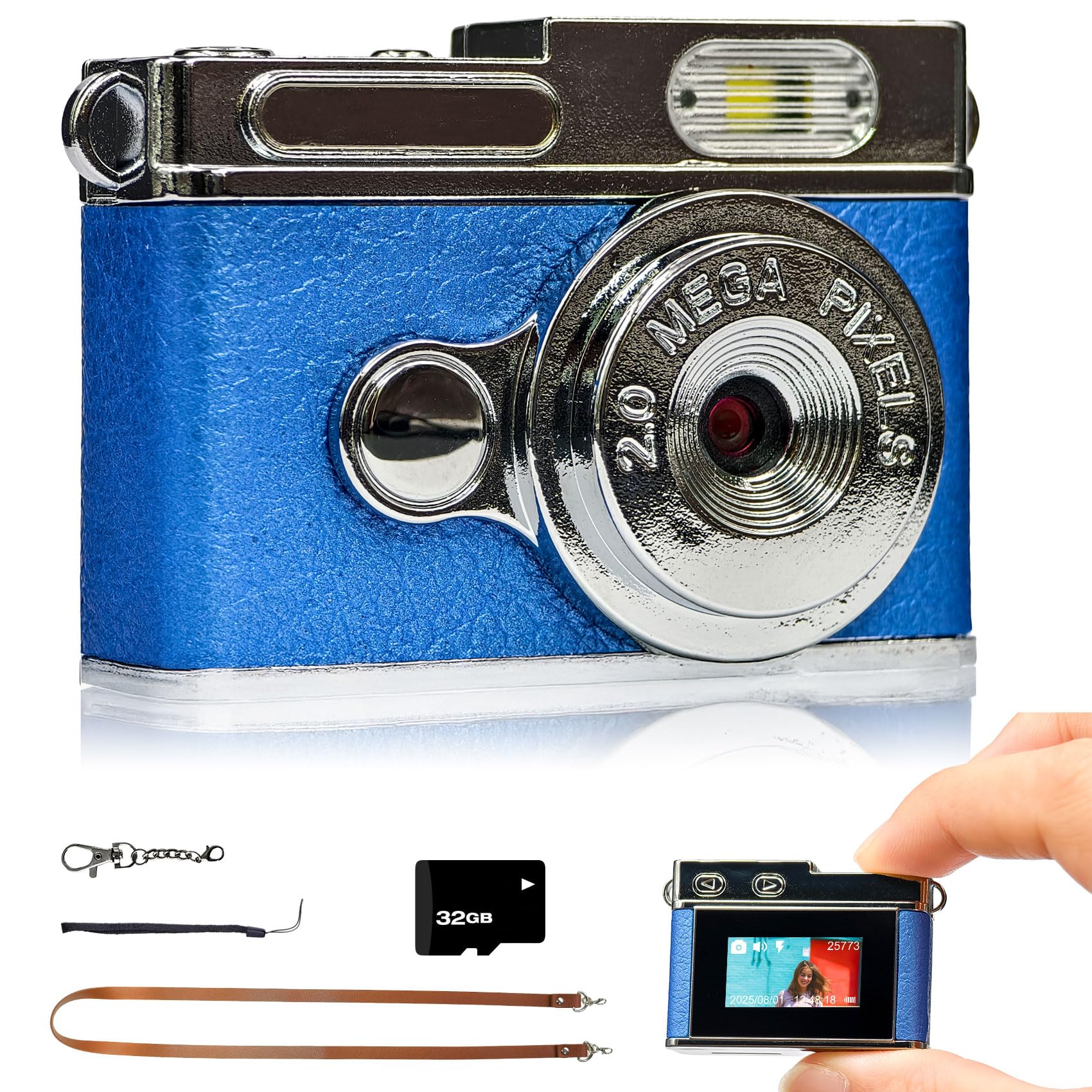 デジタルカメラ Amazon.co.jp: 小型デジタルカメラ ミニレトロデジカメ 1080P 0.96