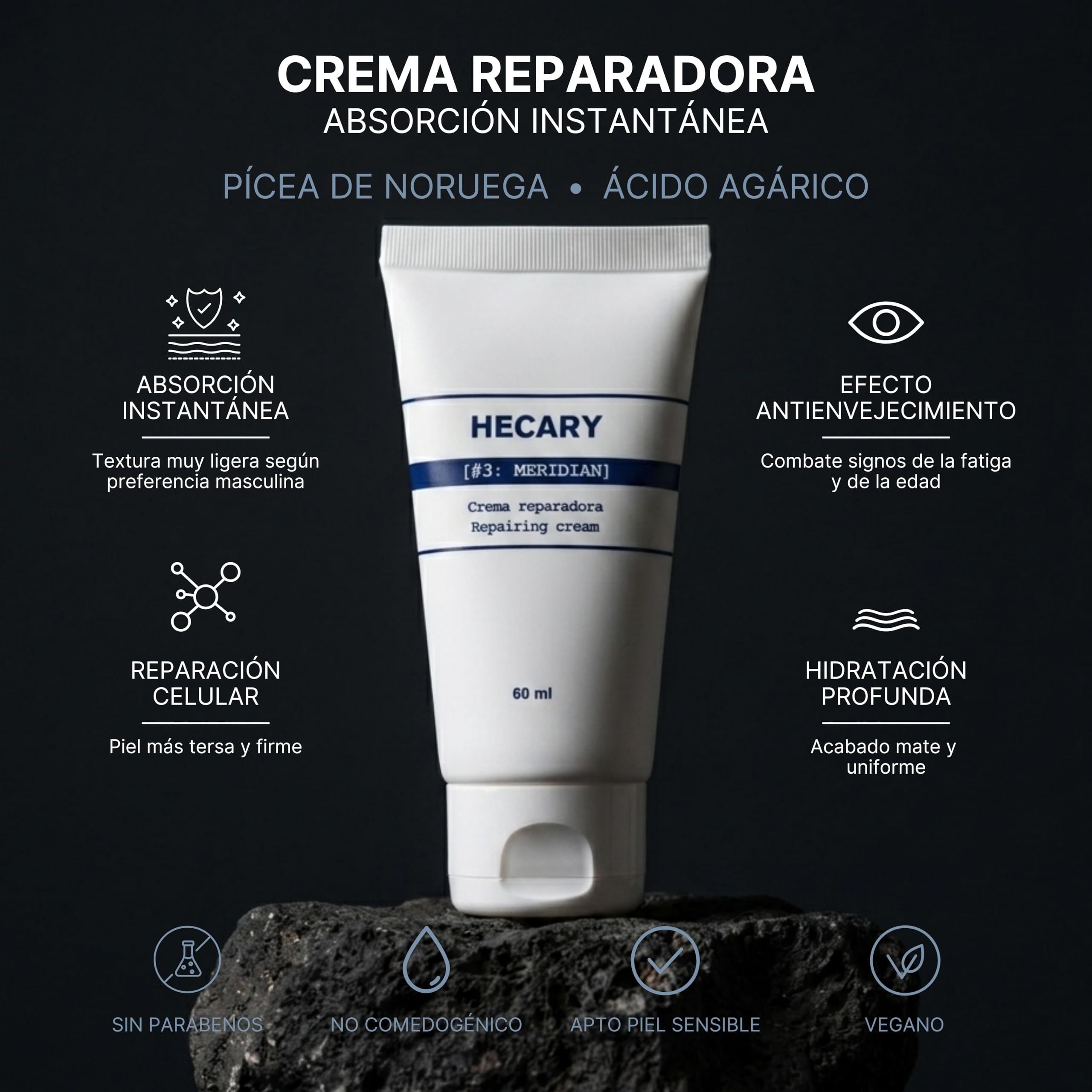 Kit Skincare Hombre | Limpiador 200ml + Sérum 30ml + Crema Reparadora 60ml