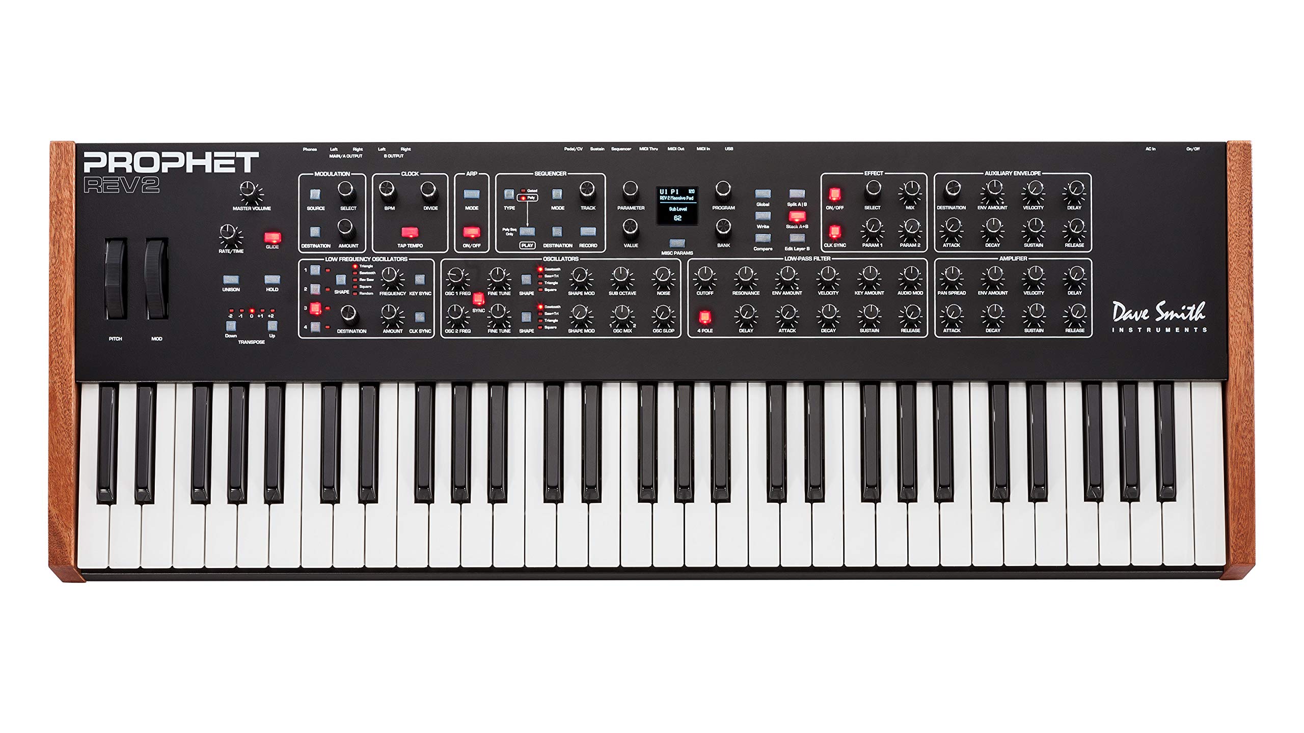 鍵盤楽器 Dave Smith Instruments Prophet Rev2 16V Amazon | Dave Smith Instruments デイブスミス/Prophet Rev2-16V 16