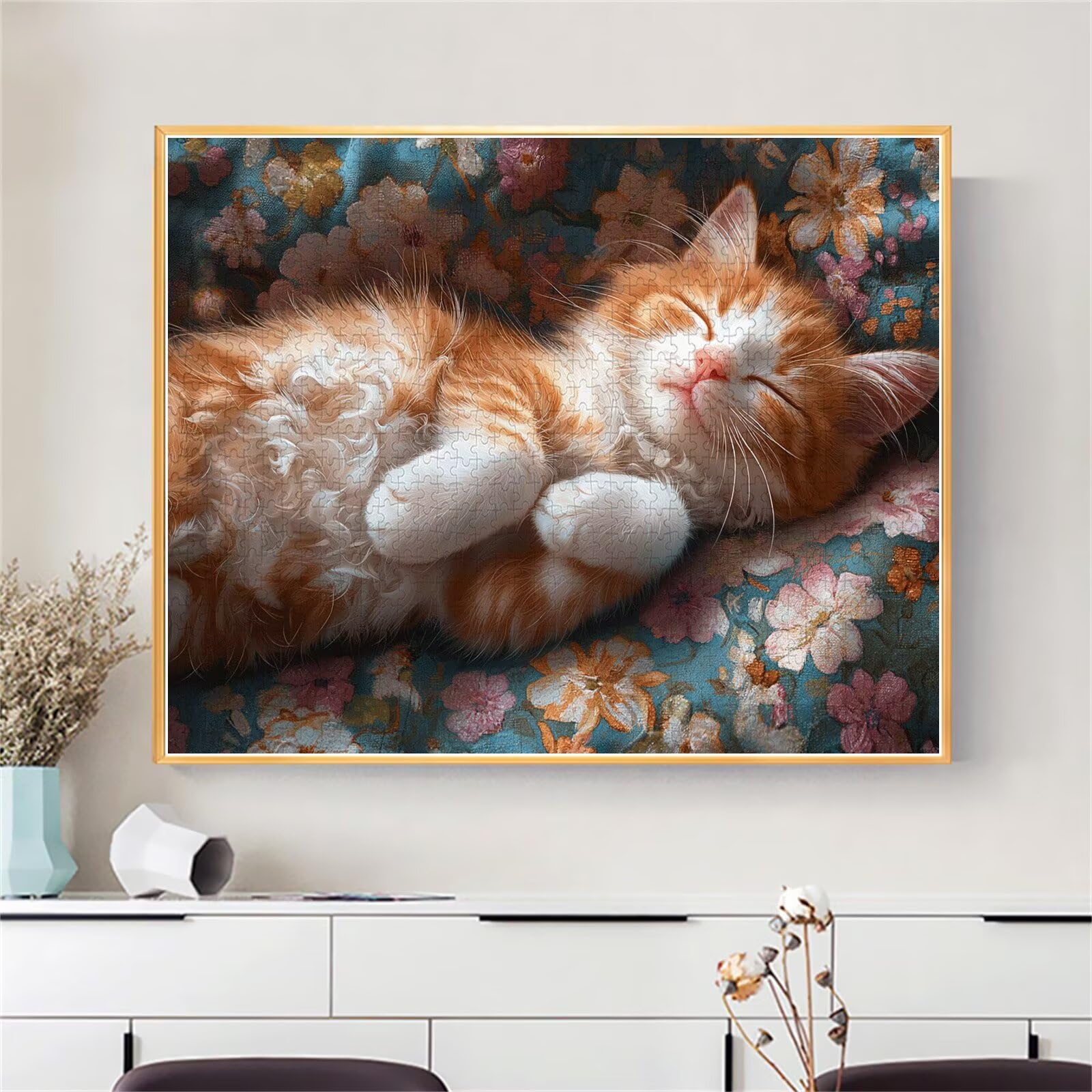 Puzzle Erwachsene 2000 Teile Katze Haustier Educa Jigsaw für Kinder ab 8 Jahren Mädchen Jungen, Erwachsene Impossible Klassische Puzzles Schwer, Anspruchsvoll Spielspaß, Als Geschenke 70x99cm t-634