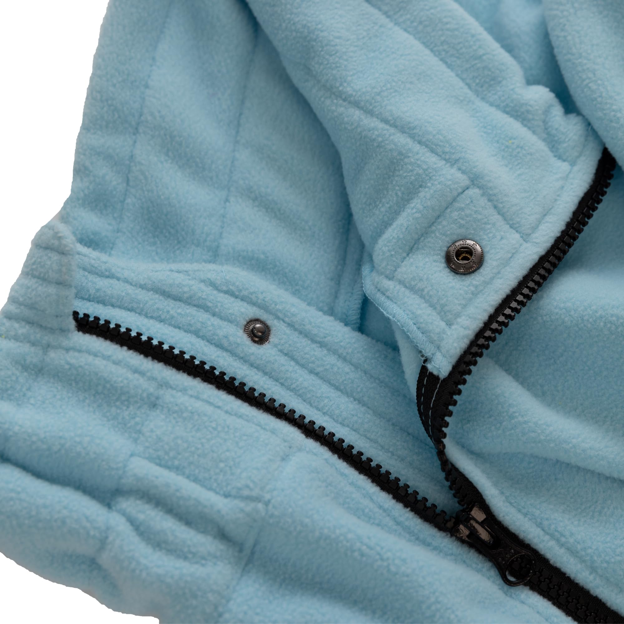 Warmer Hundemantel Mit 4 Beinen – Winddichte Fleece-Jacke Für Kleine Bis Große Hunde, Mit Reißverschluss & Reflektierenden Streifen