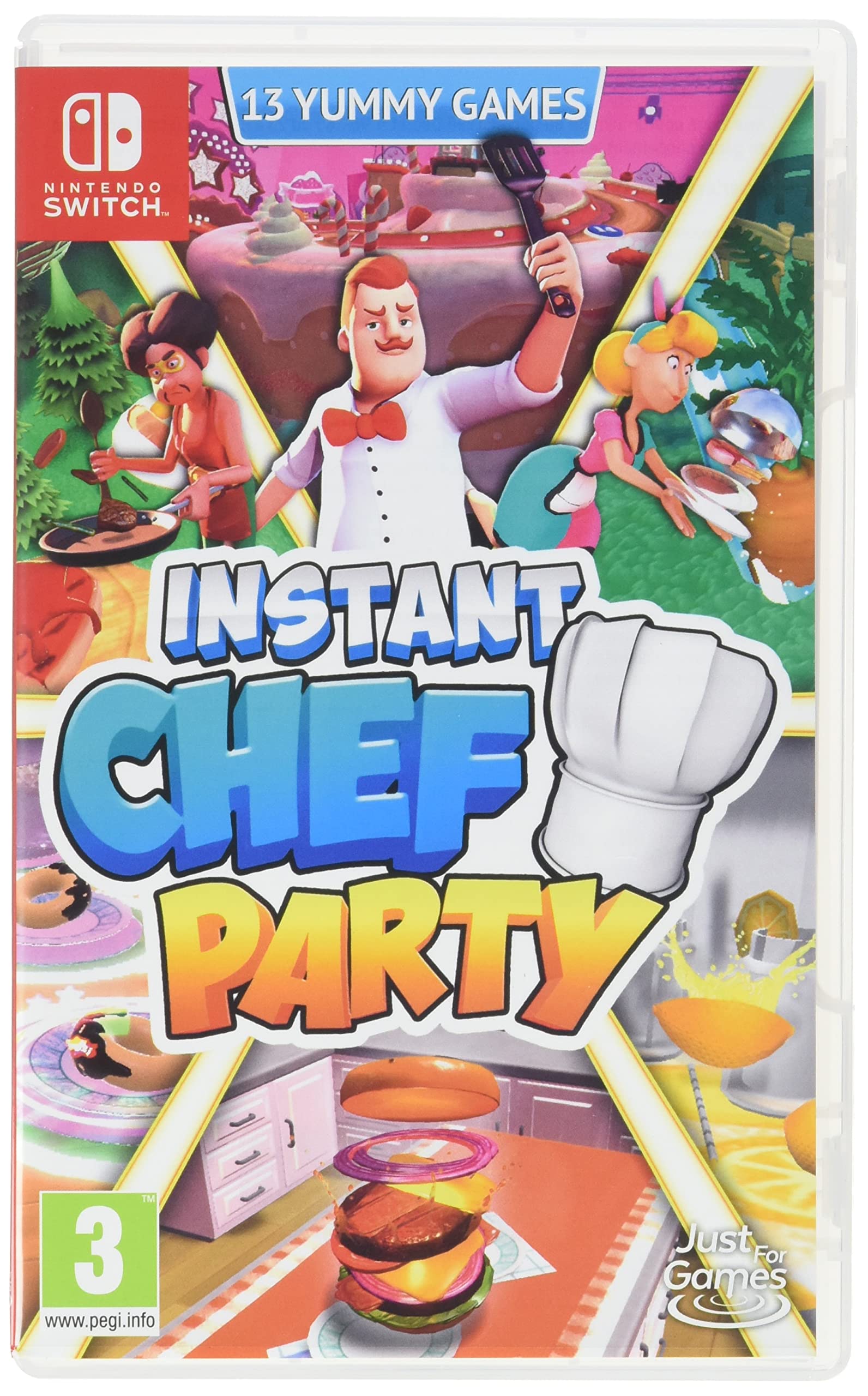 JUST FOR GAMES OP INSTANT CHEF PARTY REED. SWI