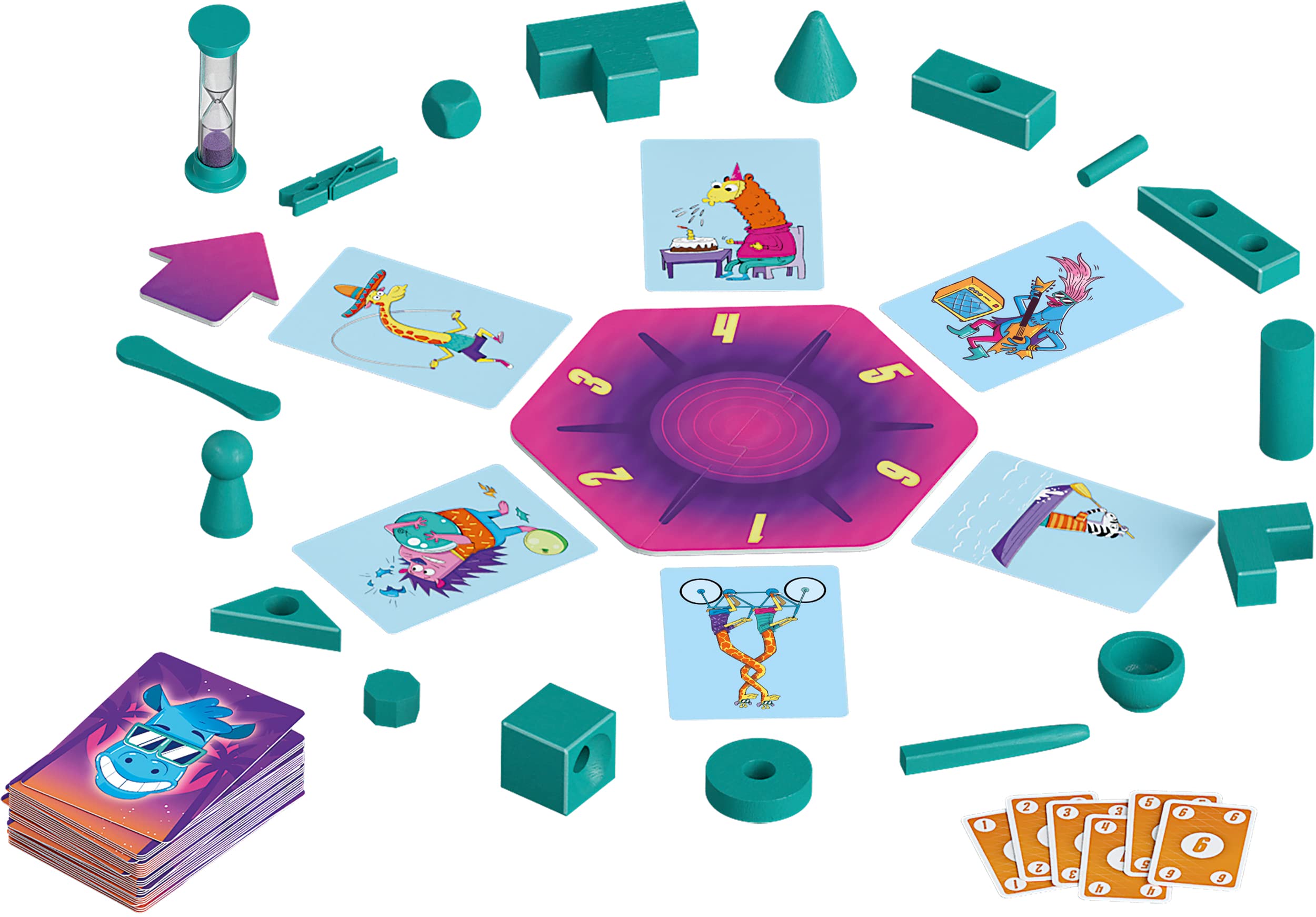 Schmidt Spiele 49414 Koole Blocks, Family Game, Party and Action Game, Multicoloured, Normal - Image 3