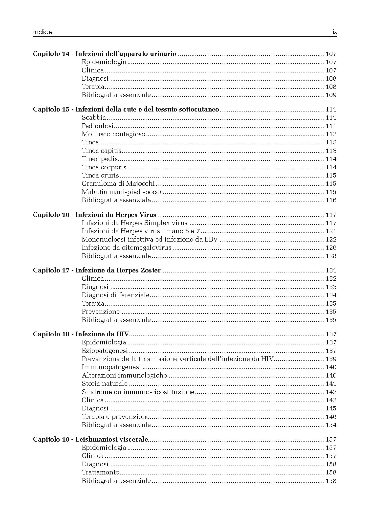 Elementi di infettivologia pediatrica