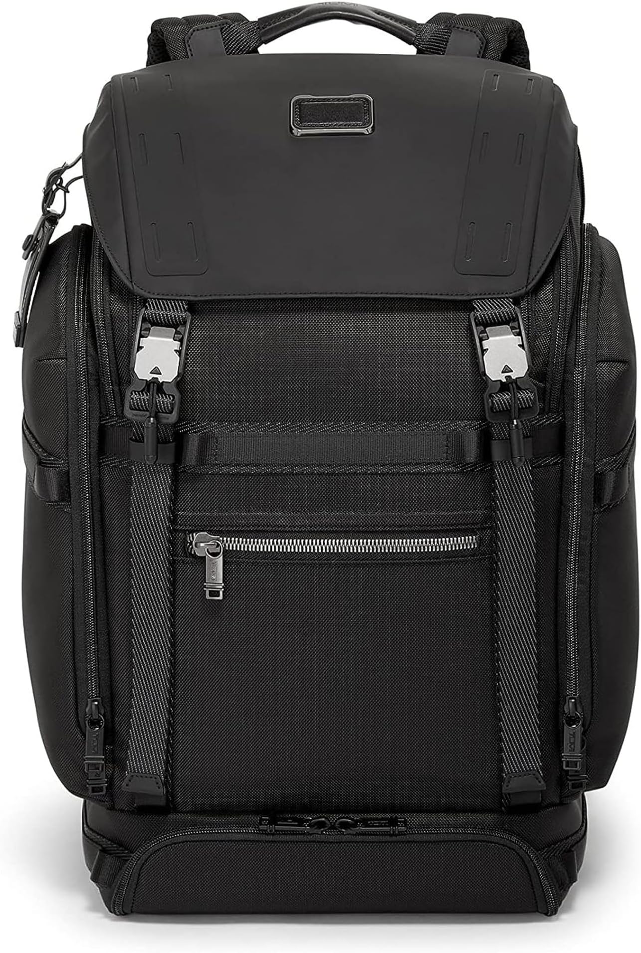 Alpha Bravo Expedition Flap Backpack - Black
