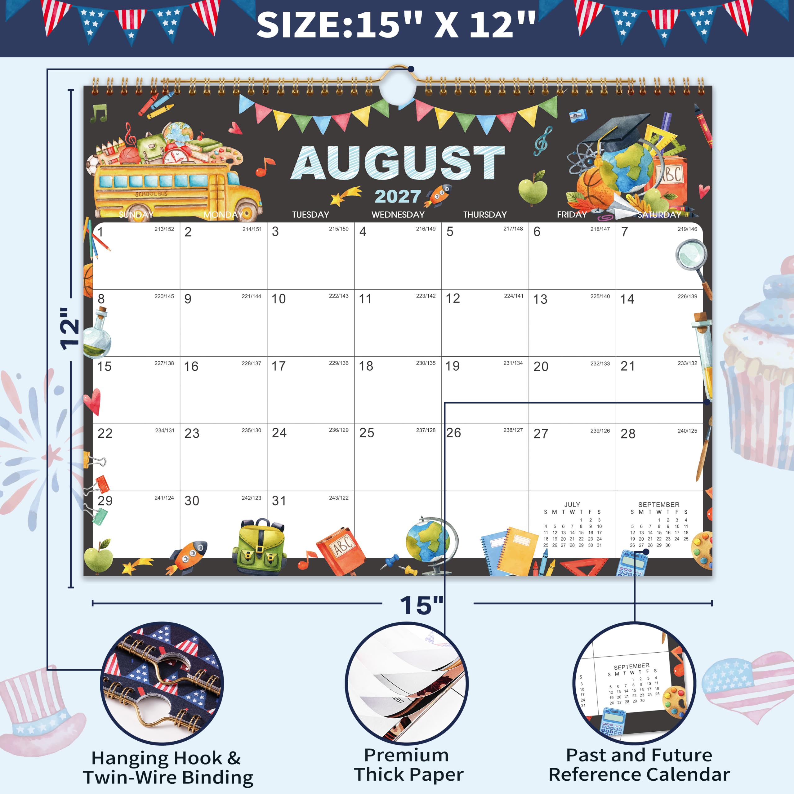 Calendario da parete VIMSHBDSEHKGL26