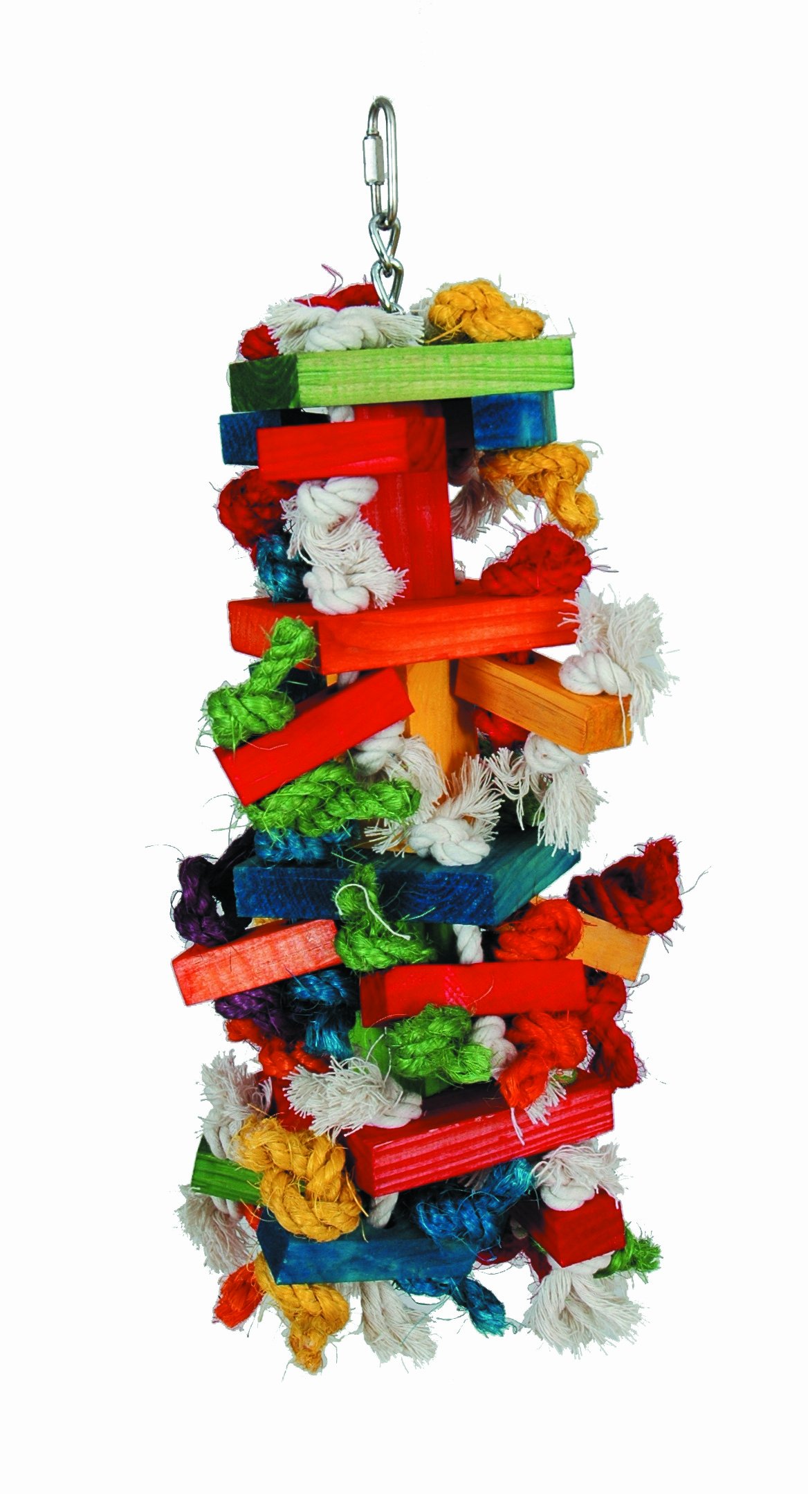 Featherland ParadiseToys Knots N Blocks, Large 15cm W by 41cm L