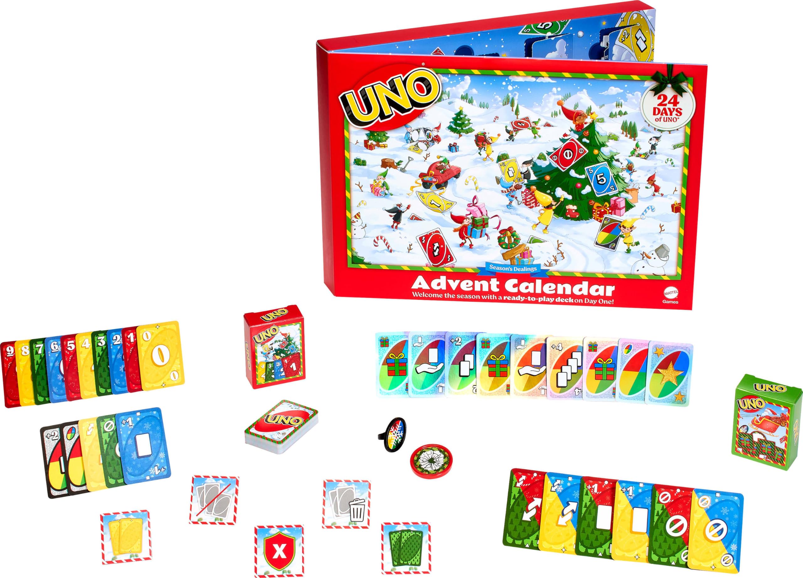 Mattel Games Advent Calendar, 7+, 2-4 Players
