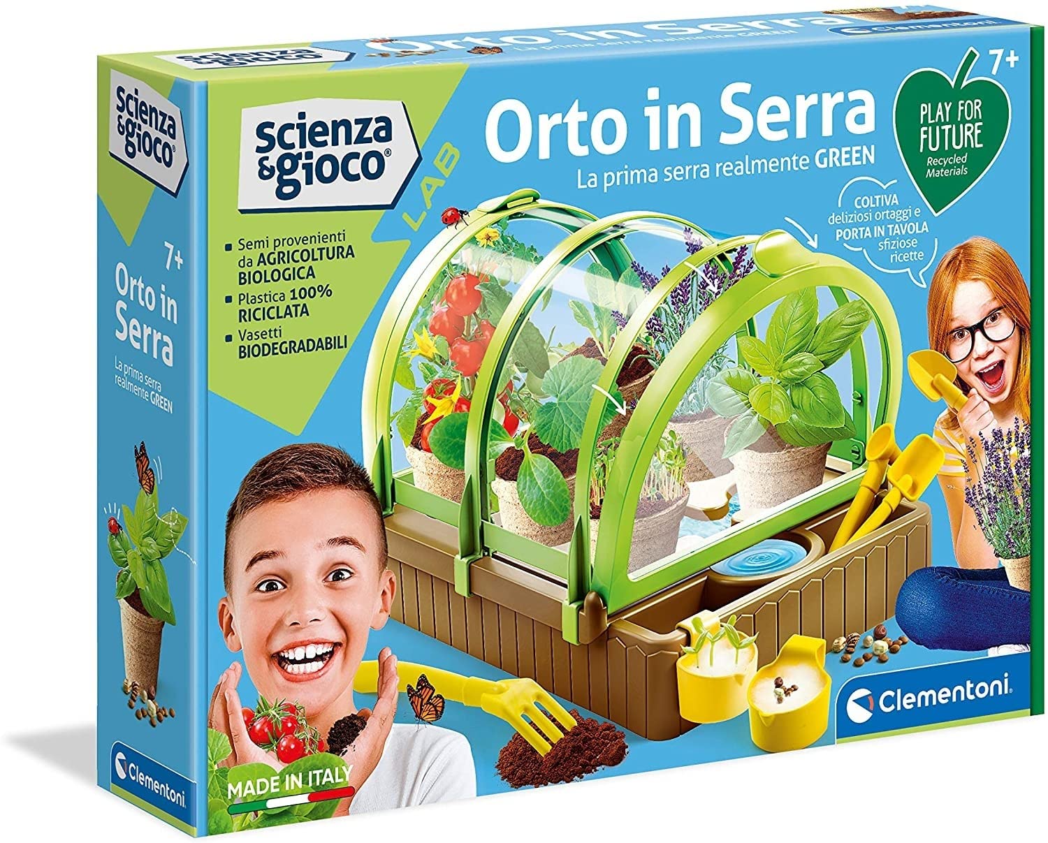 Clementoni - 19182 - Scienza e Gioco - Mini Set - Fossili - Gioco scientifico (Versione in Italiano) - Made in Italy, 7 Anni