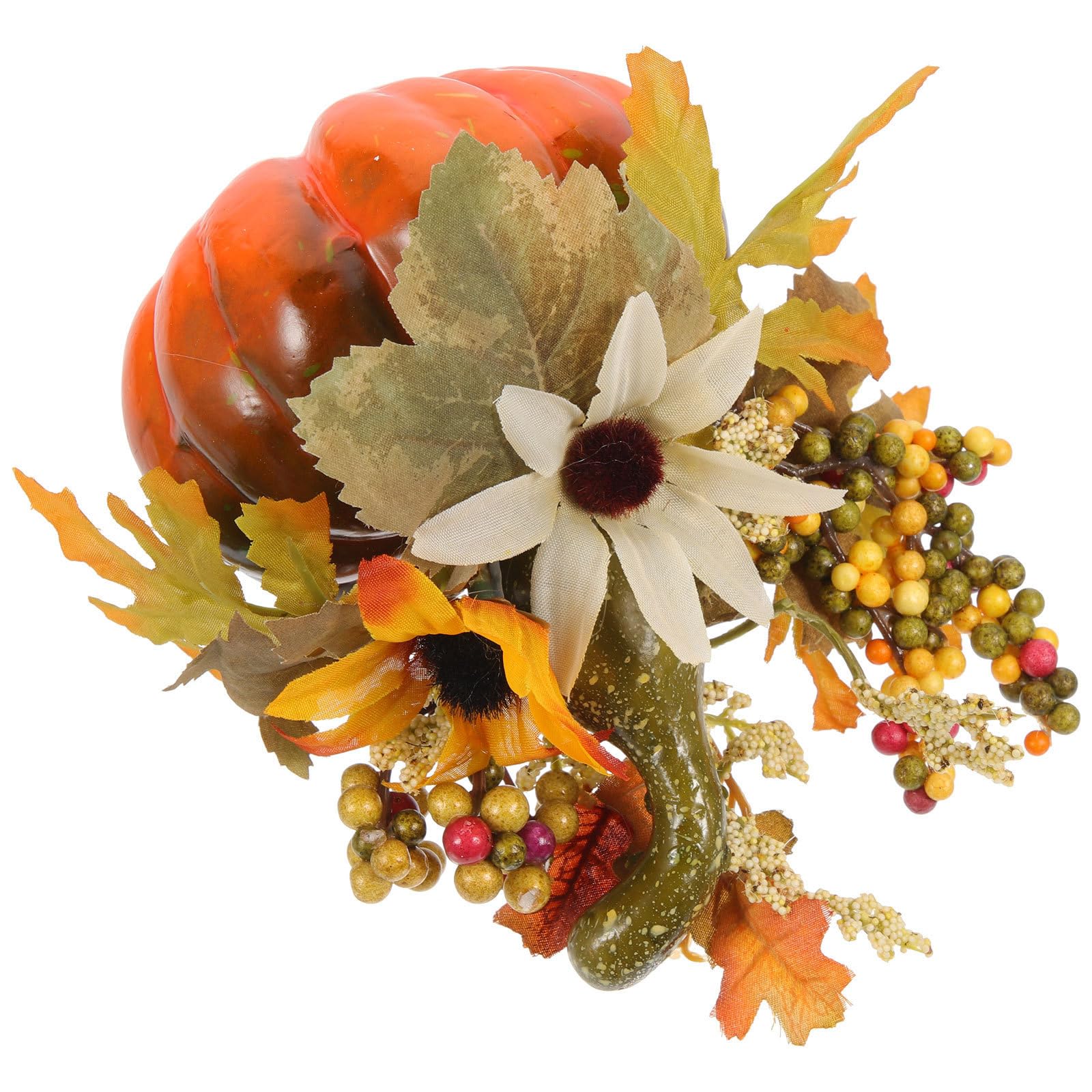 Zucca Decorativa Qj703 in Plastica, Atmosfera di Halloween, Stile Autunnale