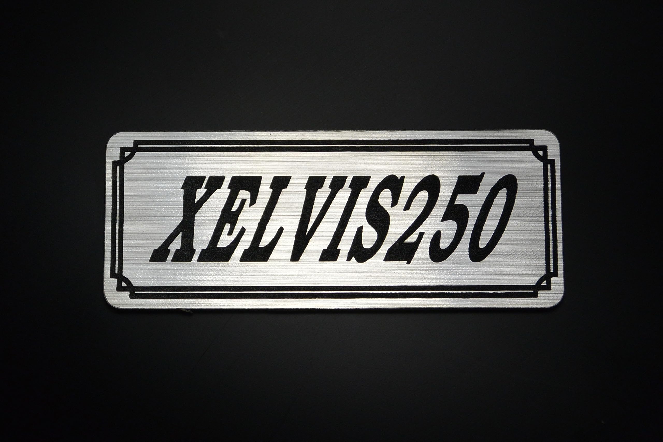 Amazon.co.jp: EE-244-2 XELVIS250 ゼルビス250 銀/黒 オリジナル 