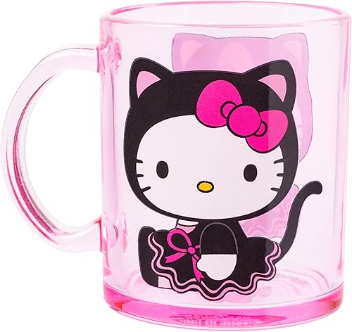 Miniatura 69 de Silver Buffalo Sanrio Hello Kitty and Friends Kuromi Poses - Taza de cerámica, 20 onzas