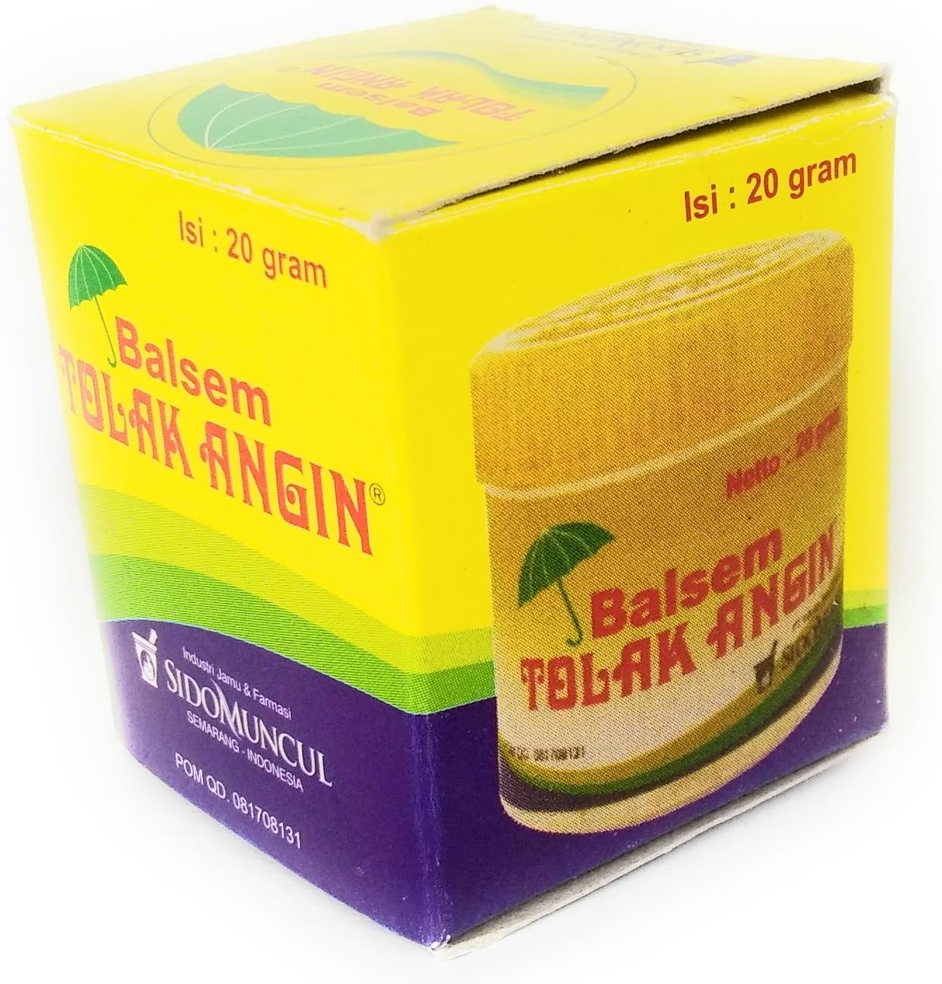 Sido Muncul Balsem Tolak Angin Balm, 20 Gram