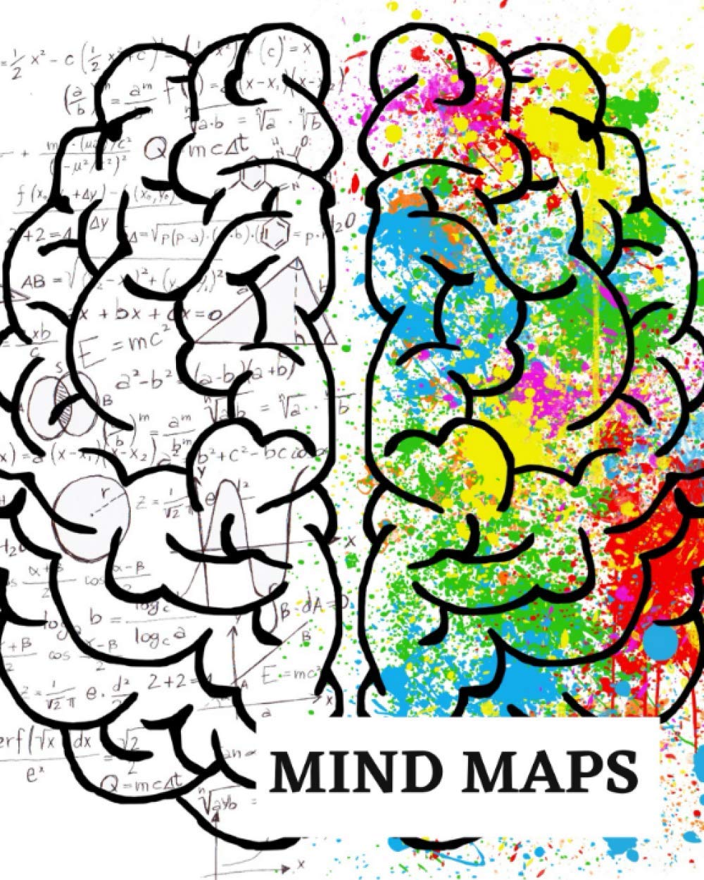 Mind Maps: Brainstorming Journal For Improved Memory To Organize Your Thoughts