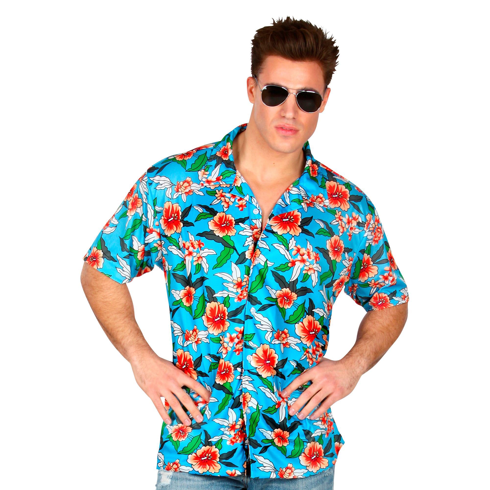 Widmann - Men's Hawaiian shirt, colourful, floral shirt, beach party, fancy dress costumes, carnival, XXL - Image 2