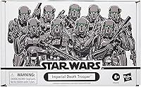 Vista 1 de Star Wars, The Vintage Collection Imperial Death Trooper Action 4 Figure Set F5553 by Hasbro Black