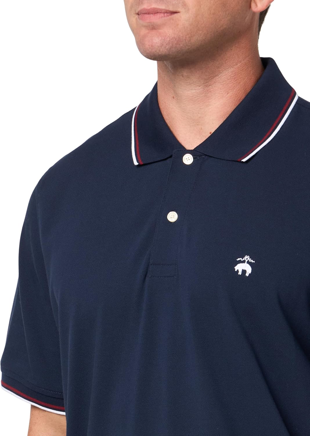 Brooks Brothers Men's Golden Fleece Supima Tipped Polo Shirt