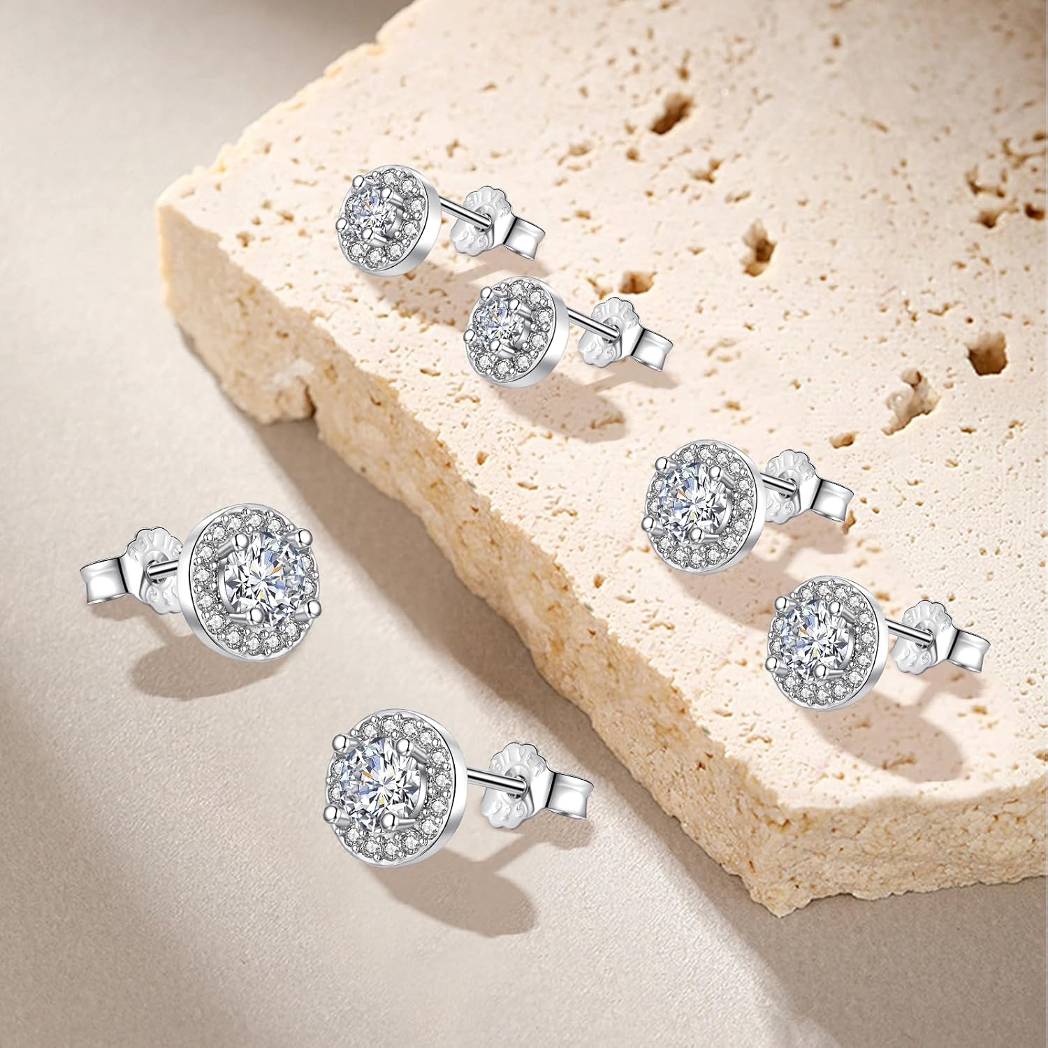 Bow Earrings for Women Simple Shiny Gold Silver Cute Dainty Earrings Tarnish Free Hypoallergenic Chunky Bow Jewelry Gifts for Her - Image 5