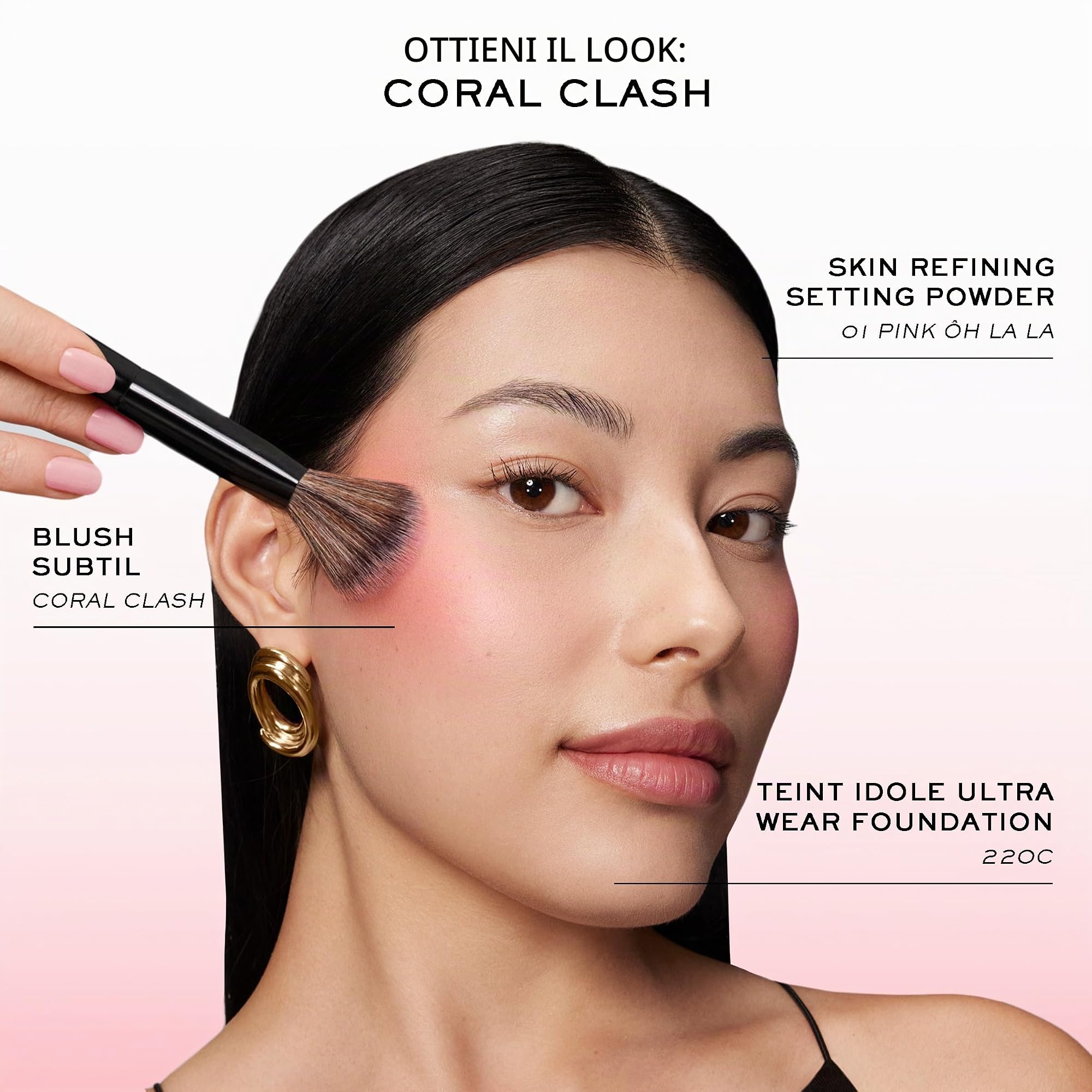 Blush Subtil #500 Pink Ôh La 5.1g