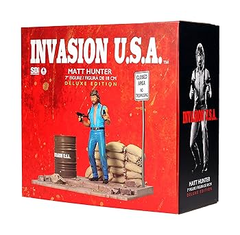 Amazon.com: SD Toys Movie Icons: Invasion USA Matt Hunter