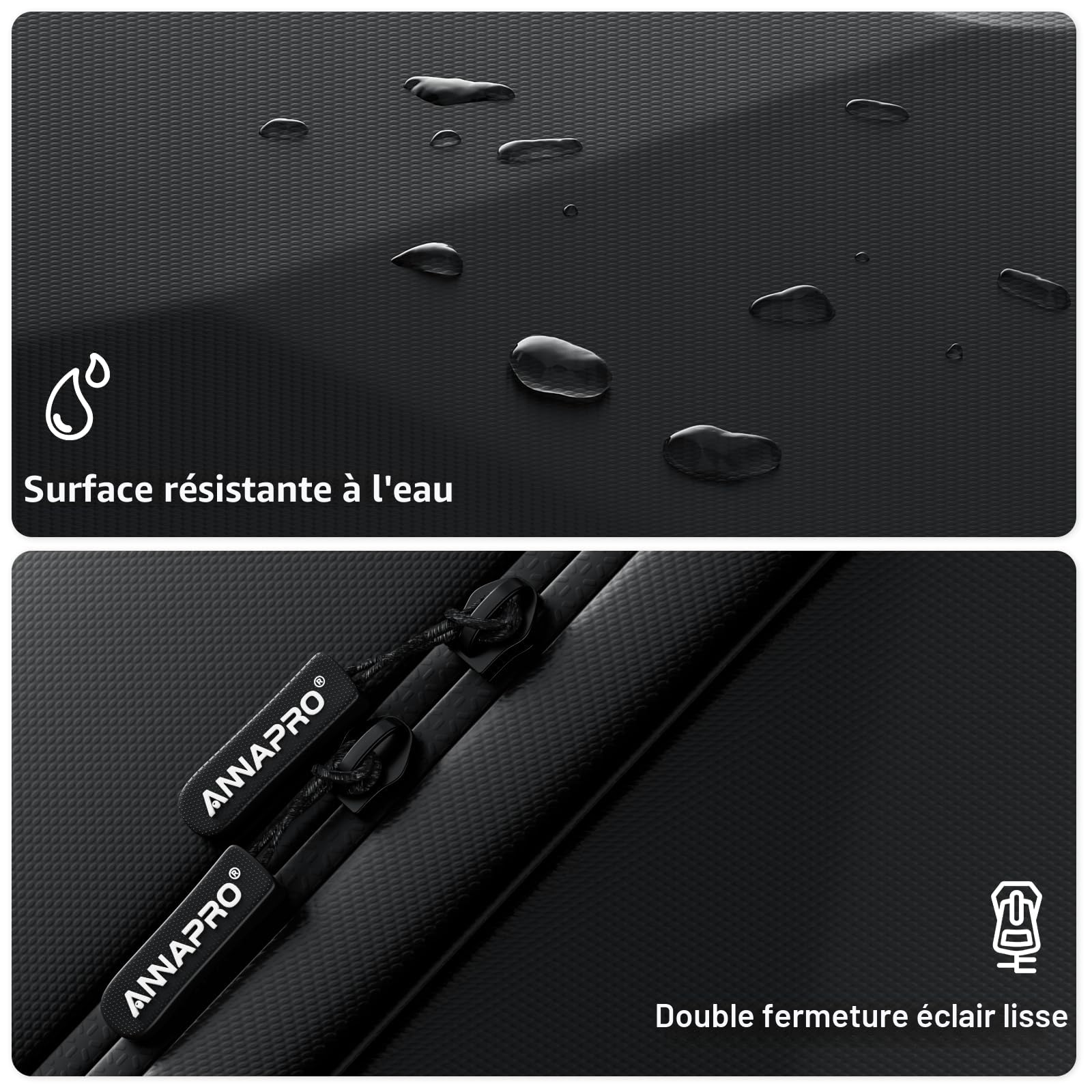 Étui de Transport pour Meta Quest 3S/3/2/Vision Pro/Pico 4, Étui de Voyage Rigide Compatible avec Kiwi Design/Bobovr Elite Sangle de Batterie et Accessoires de ContrôLeurs, Sac à Dos à BandoulièRe