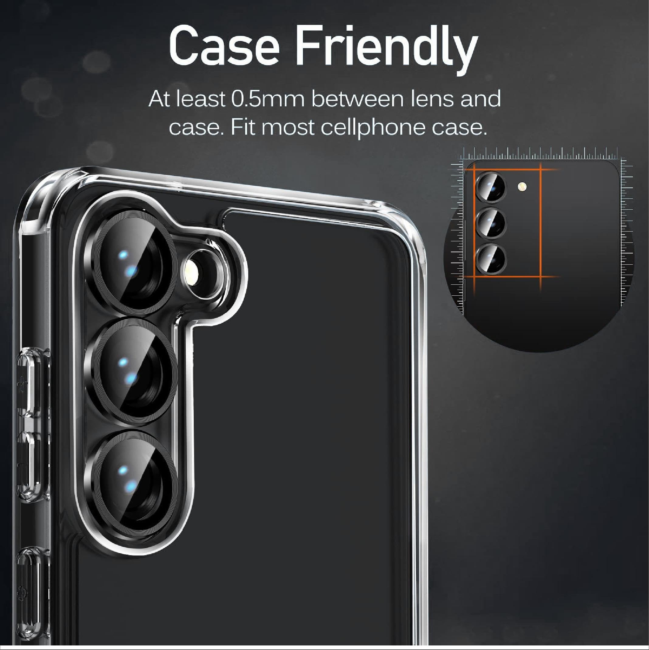 GIOPUEY Kamera-Schutz Für Xiaomi 14T Pro – Metallring + Gehärtetes Glas (9H) – Kratzfest, Einfach Zu Montieren (Silber)