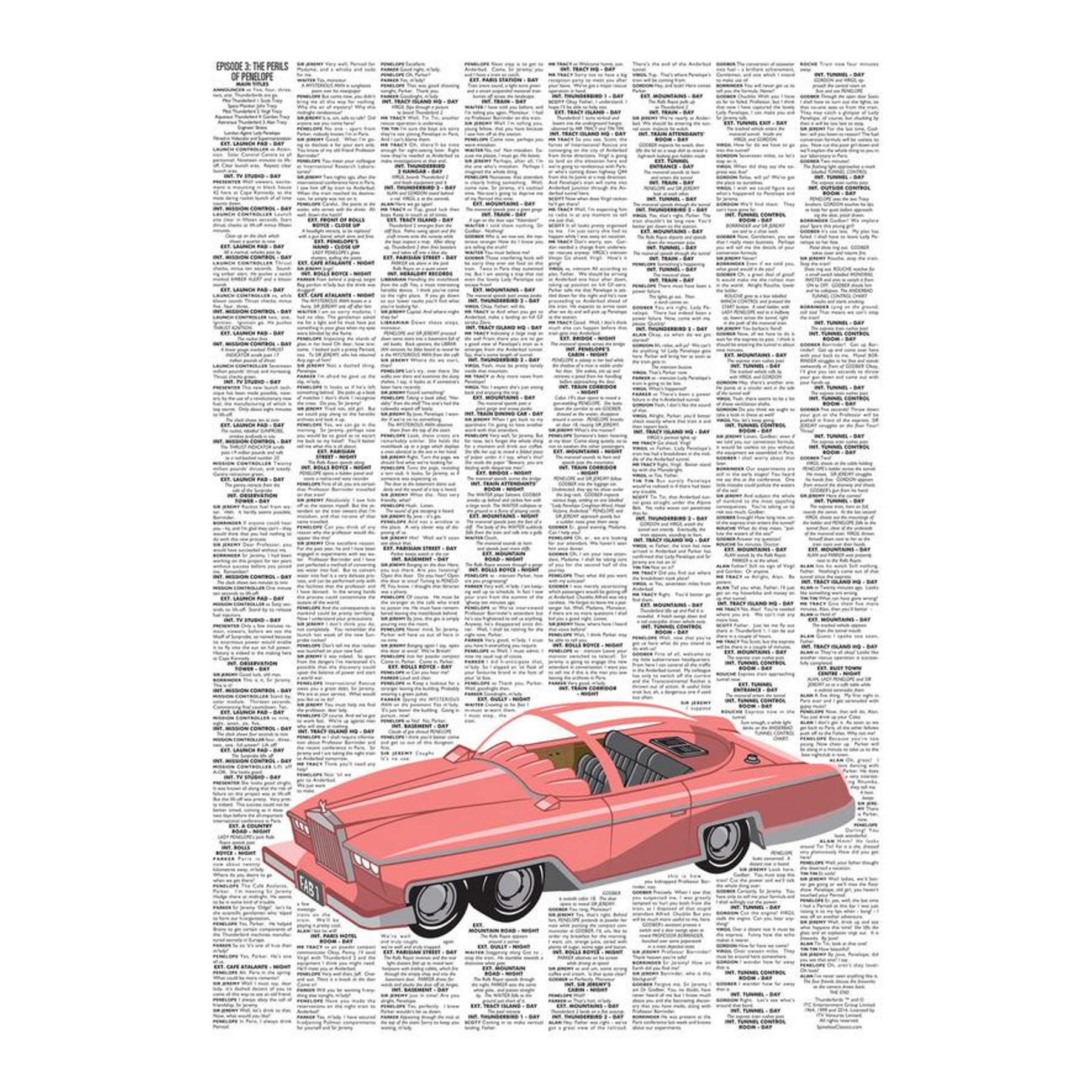 Spineless Classics Thunderbirds Episode 3 The Perils of Penelope SP311