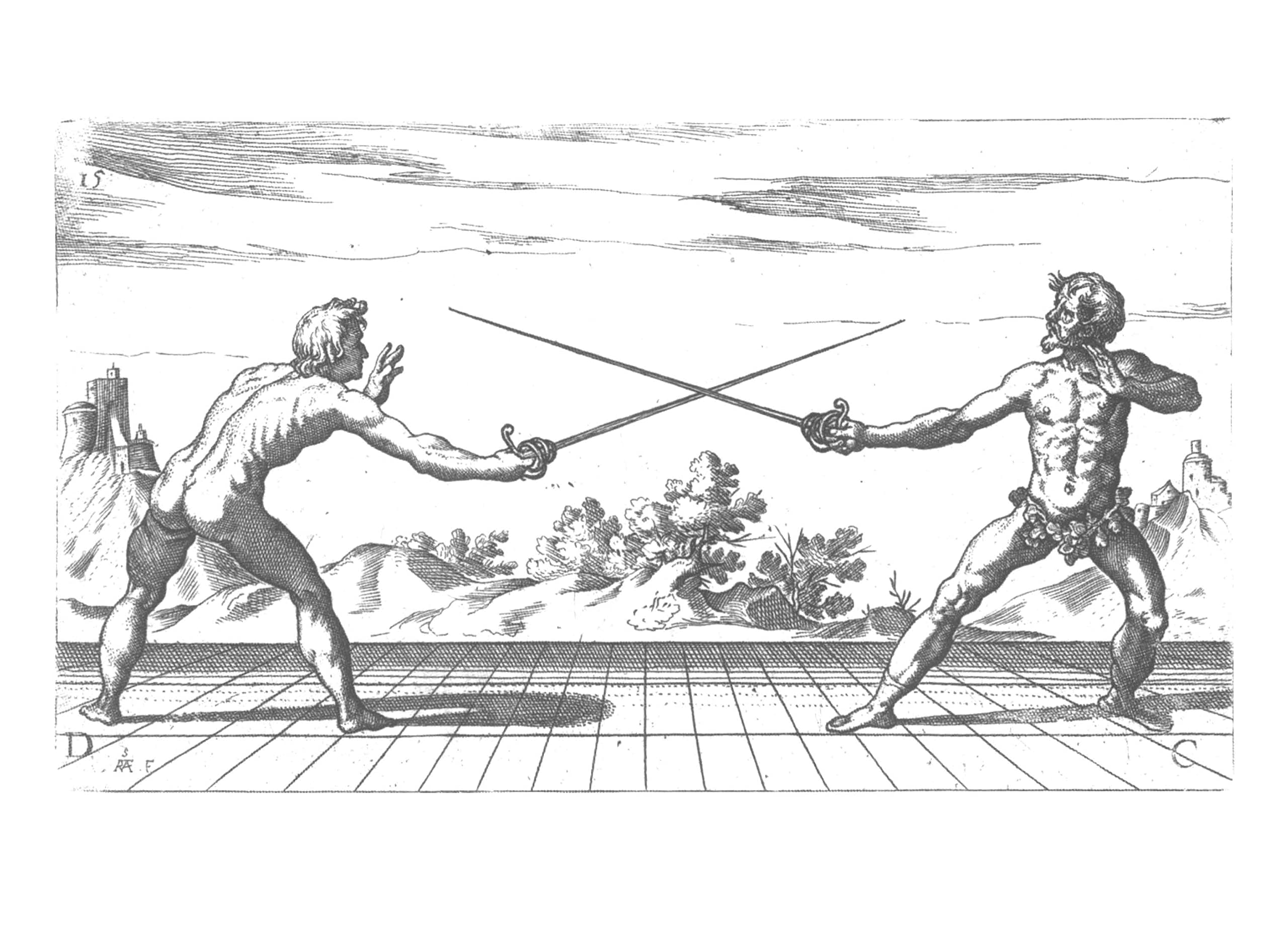 Italian Rapier Combat: Capo Ferro's 'Grand Simulacro'