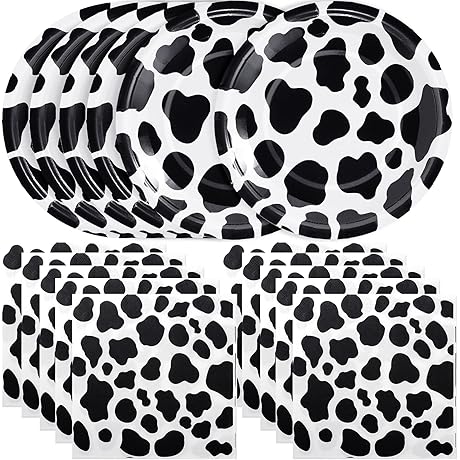 Complete Cow Print Party Supplies
