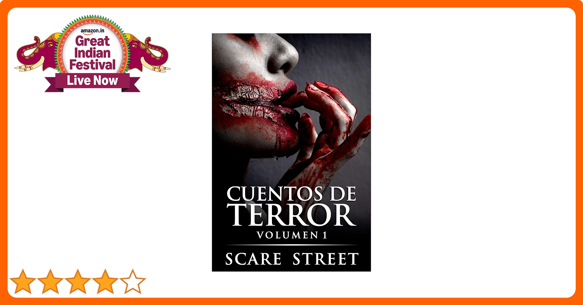 洋書 Cuentos de Terror 1 Cuentos de terror volumen 1: Fantasmas espeluznantes