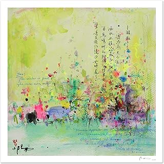 Fine Art Giclee Print - Season of singing - on textured watercolor art paper 300g/m²