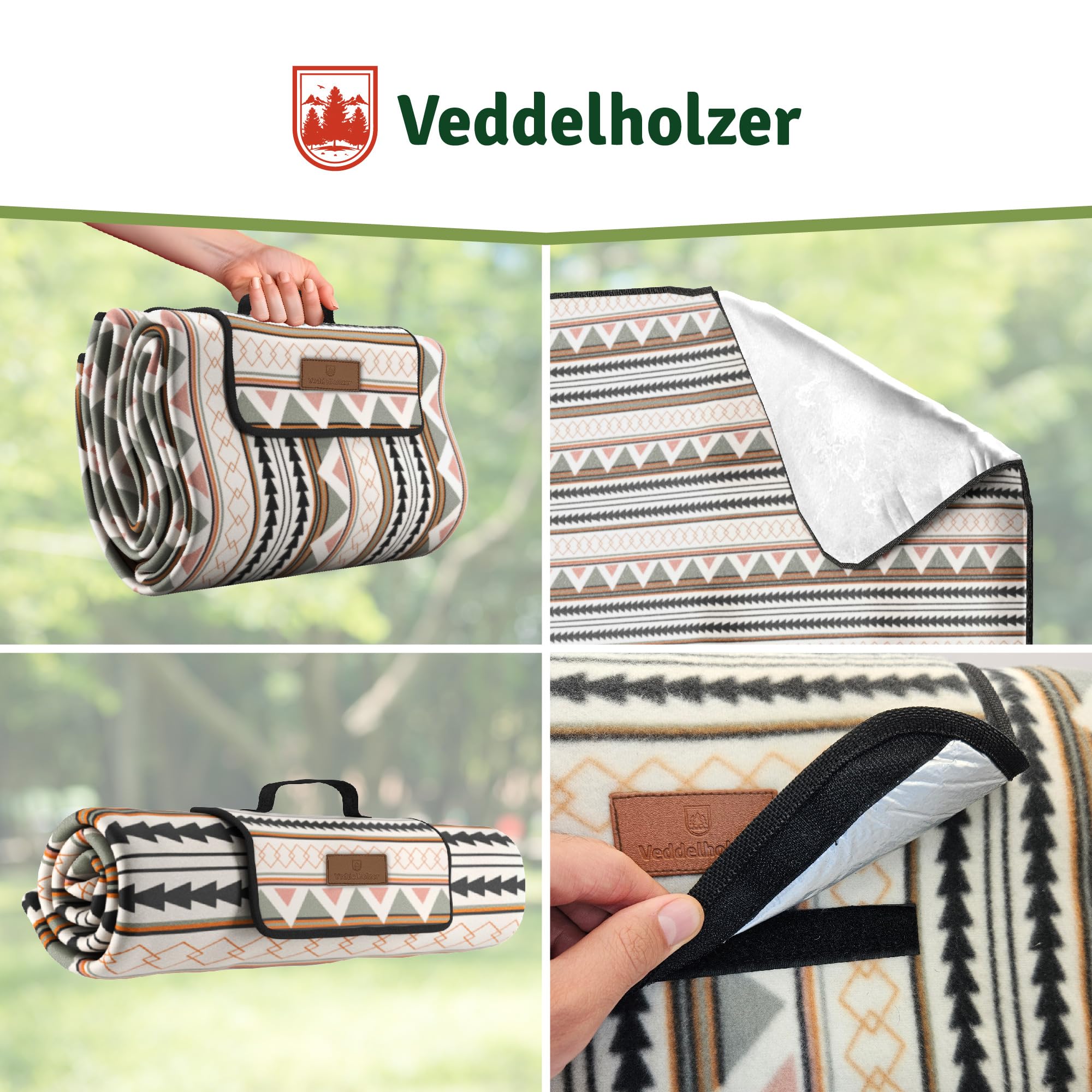 Veddelholzer Koc piknikowy (Boho)